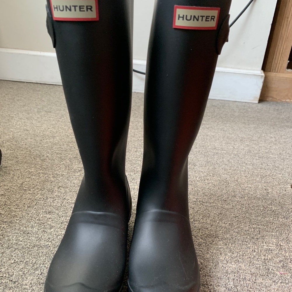 Hunter Big Girls Boots Size 3